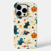 おもしろいカスタムハロウィーン(名前と引用文) Case-Mate iPhoneケース (裏面)