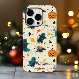 おもしろいカスタムハロウィーン(名前と引用文) Case-Mate iPhone 14 PROケース