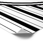 おもしろいカスタムパーソナライズされたバーサインスポーツパブ ポスター (角)