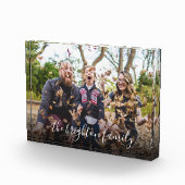 おもしろいカスタムファミリ名 フォトブロック (右)