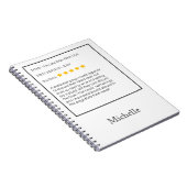 おもしろいカスタムブッククラブノート ノートブック (右側)