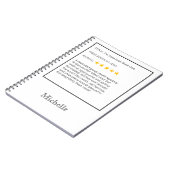 おもしろいカスタムブッククラブノート ノートブック (左側)