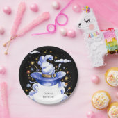 おもしろいカスタムブロームウィザード誕生日 ペーパープレート (パーティー)