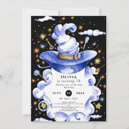 おもしろいカスタムブロームウィザード誕生日 招待状