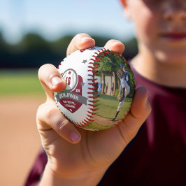 おもしろいカスタムプレイヤー名&ナンバーツーフォトスポーティ 野球ボール