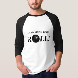 おもしろいカスタムボーリング Tシャツ