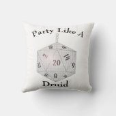 おもしろいカスタムロールプレーヤーパーティーテーマ装飾用クッション クッション (裏面)