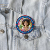 おもしろいカスタム写真40th Birthday Partyの好意 缶バッジ (インサイチュ)