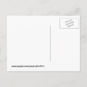 おもしろいカスタム卒業カード 案内ポストカード (裏面)