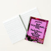 おもしろいカスタム希望、計画、夢のスパイラル ノートブック (内部)