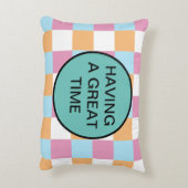 おもしろいカスタム文字 アクセントクッション (裏面(縦))