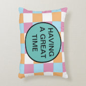 おもしろいカスタム文字 アクセントクッション (正面(垂直))