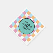 おもしろいカスタム文字 スタンダードカクテルナプキン (角)