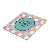 おもしろいカスタム文字 タイル (側面)