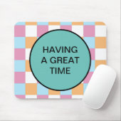 おもしろいカスタム文字 マウスパッド (マウス)