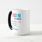 おもしろいカスタム最高のいとこ贈り物 モーフィングマグカップ (正面左)