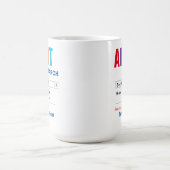 おもしろいカスタム最高のアントギフト モーフィングマグカップ (中央)