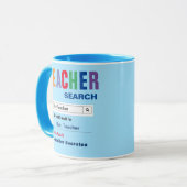 おもしろいカスタム最高の先生ギフトマグ マグカップ (正面左)