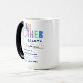 おもしろいカスタム最高の祖母 モーフィングマグカップ (正面左)