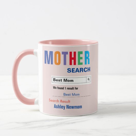 おもしろいカスタム最高の Mom Gift Mug マグカップ (左)
