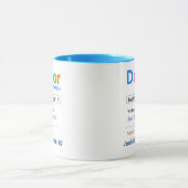 おもしろいカスタム最高の Rhumatologist Orcentica Mug(リウマチ学者Rhu マグカップ (中央)