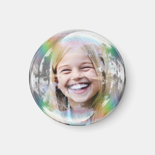 おもしろいカスタム気泡 マグネット (正面)