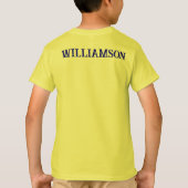 おもしろいカスタム誕生年誕生日 Tシャツ (裏面)