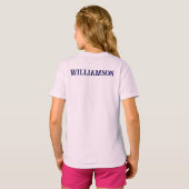 おもしろいカスタム誕生年誕生日 Tシャツ (裏面フル)