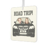 おもしろいカスタム車フォトロードトリップ カーエアーフレッシュナー (左)