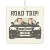 おもしろいカスタム車フォトロードトリップ カーエアーフレッシュナー (裏面)