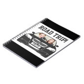 おもしろいカスタム車フォトロードトリップ ノートブック (左側)