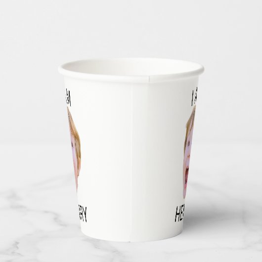 おもしろいカスタム顔カップバースデーパーティーのマッチング 紙コップ (右)