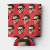 おもしろいカスタム顔クーラーボックス 缶クーラー (正面)