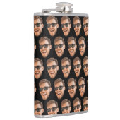 おもしろいカスタム顔写真 フラスク (右)