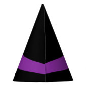 おもしろいカスタム魔女 パーティーハット (裏面)