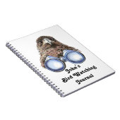 おもしろいカスタム鳥飼育日誌 ノートブック (右側)