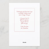 おもしろいカスタムFA LA LAダスティバラ赤面ピンク シーズンカード (裏面)