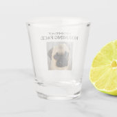 おもしろいカスタムMy Monday Morning顔写真の追加 ショットグラス (裏面)