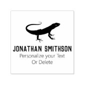 おもしろいカッコいいトカゲかわいい動物用文房具 セルフインキングスタンプ (デザイン)