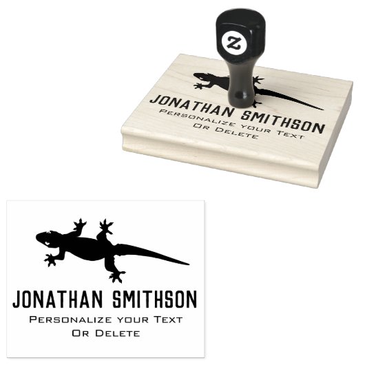 おもしろいカッコいいトカゲかわいい動物用文房具 ラバースタンプ (押印)