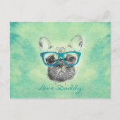 おもしろいカッコいいトレンディーフランスのヴィンテージ ポストカード (正面)