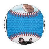 おもしろいカッコいい・ワールド最高のアンクル・漫画・ブック・フォト 野球ボール (裏面)