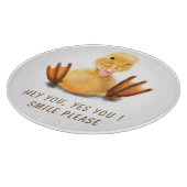 おもしろいカッティングボよくはしゃぐードダック – カスタム文字 カッティングボード (角)