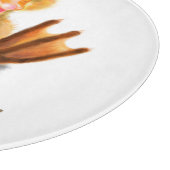 おもしろいカッティングボよくはしゃぐードダック – カスタム文字 カッティングボード (角)