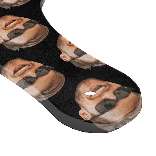 おもしろいカットパーソナライズされた顔写真 カッティングボード (角)