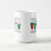 おもしろいカップのクリスマスコーヒーことわざフェスティバル コーヒーマグカップ (中央)