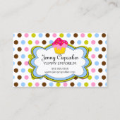 おもしろいカップケーキベーカリー 名刺 (正面)