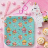 おもしろいカップケーキ、Natasha Us ペーパープレート (パーティー)