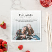 おもしろいカップルの婚約または スタンダードランチョンナプキン (インサイチュ)