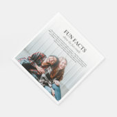 おもしろいカップルの婚約または スタンダードランチョンナプキン (角)